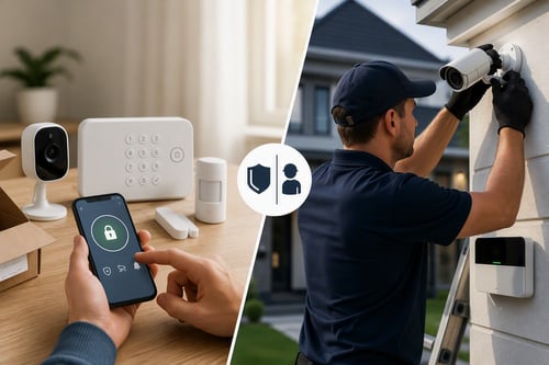 DIY vs. Pro: Choosing the Right Home Security System