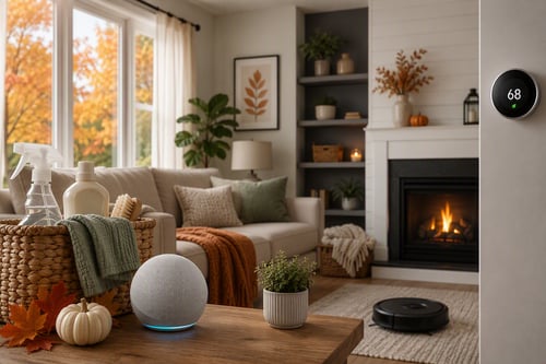 Fall Cleaning & Home Tech: Prep for Colder Weather