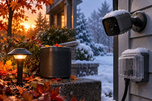 Weatherproofing Your Outdoor Tech for Fall and Winter