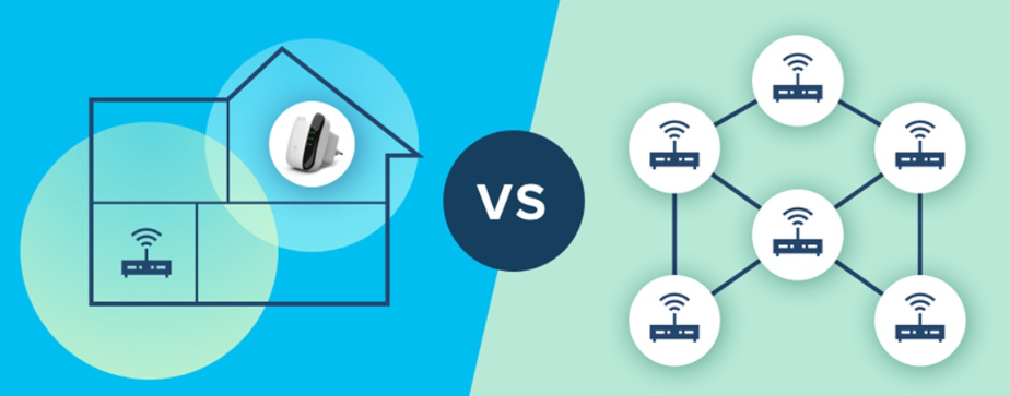 graphic mesh vs range extender