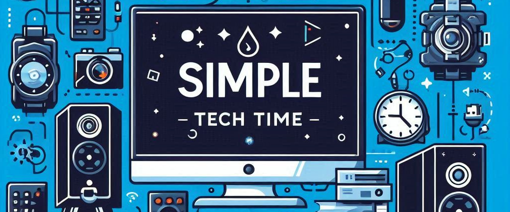 Simple Tech Time Blog Banner